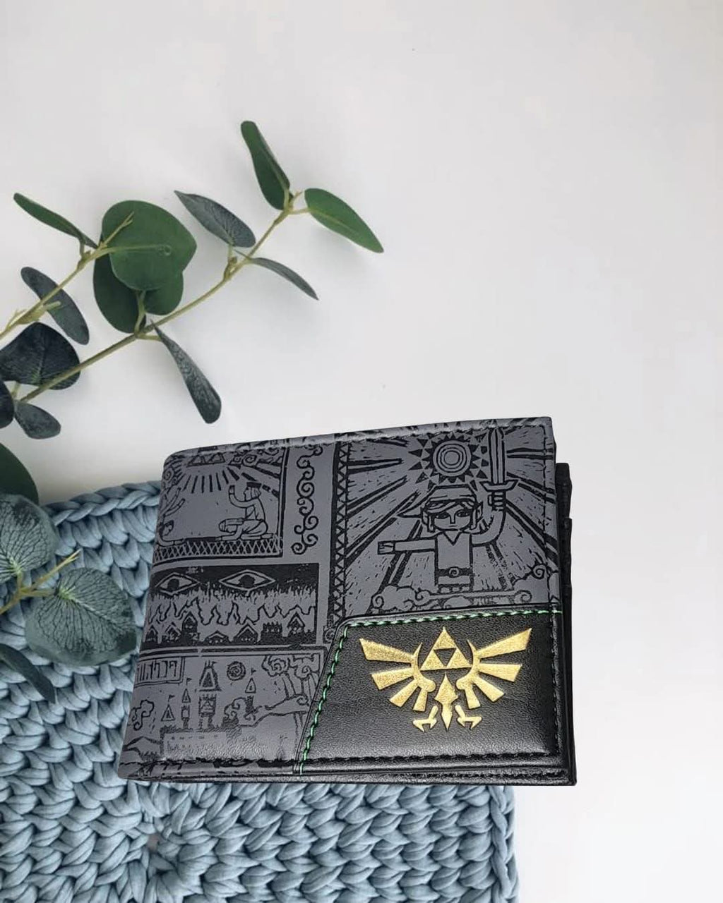 Cartera escudo dorado Zelda