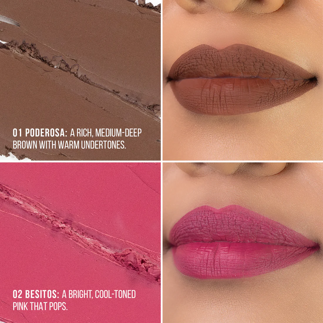 Labial en Barra Matte "Locked in Place" 193- Italia Deluxe