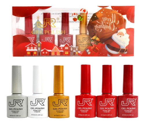 21003 Gama con 6 geles JR Navidad