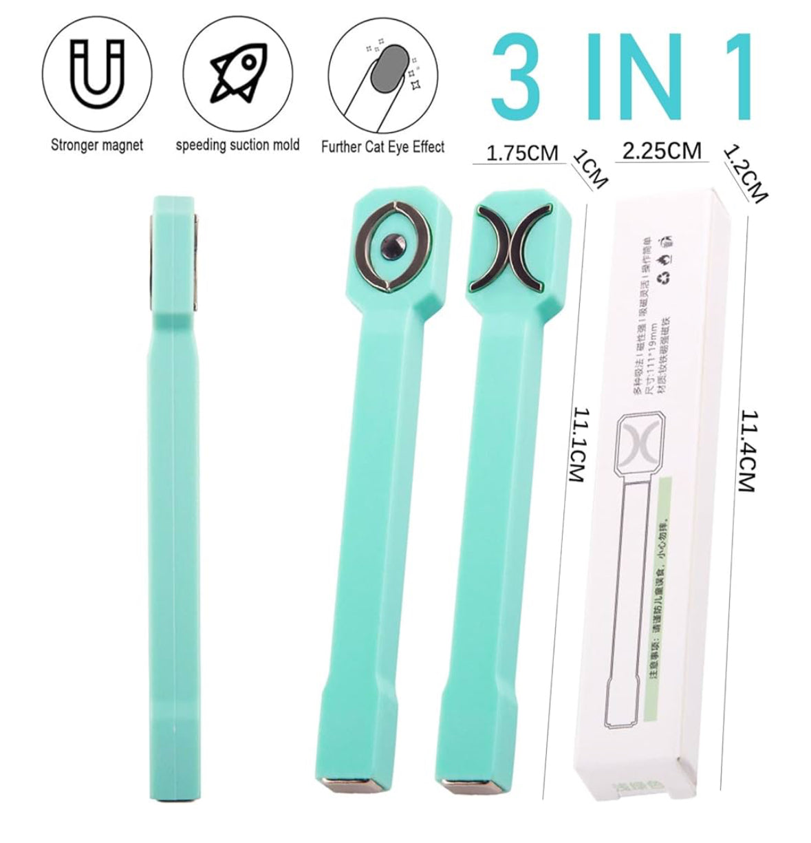 21106 Imán de uñas 3 en 1