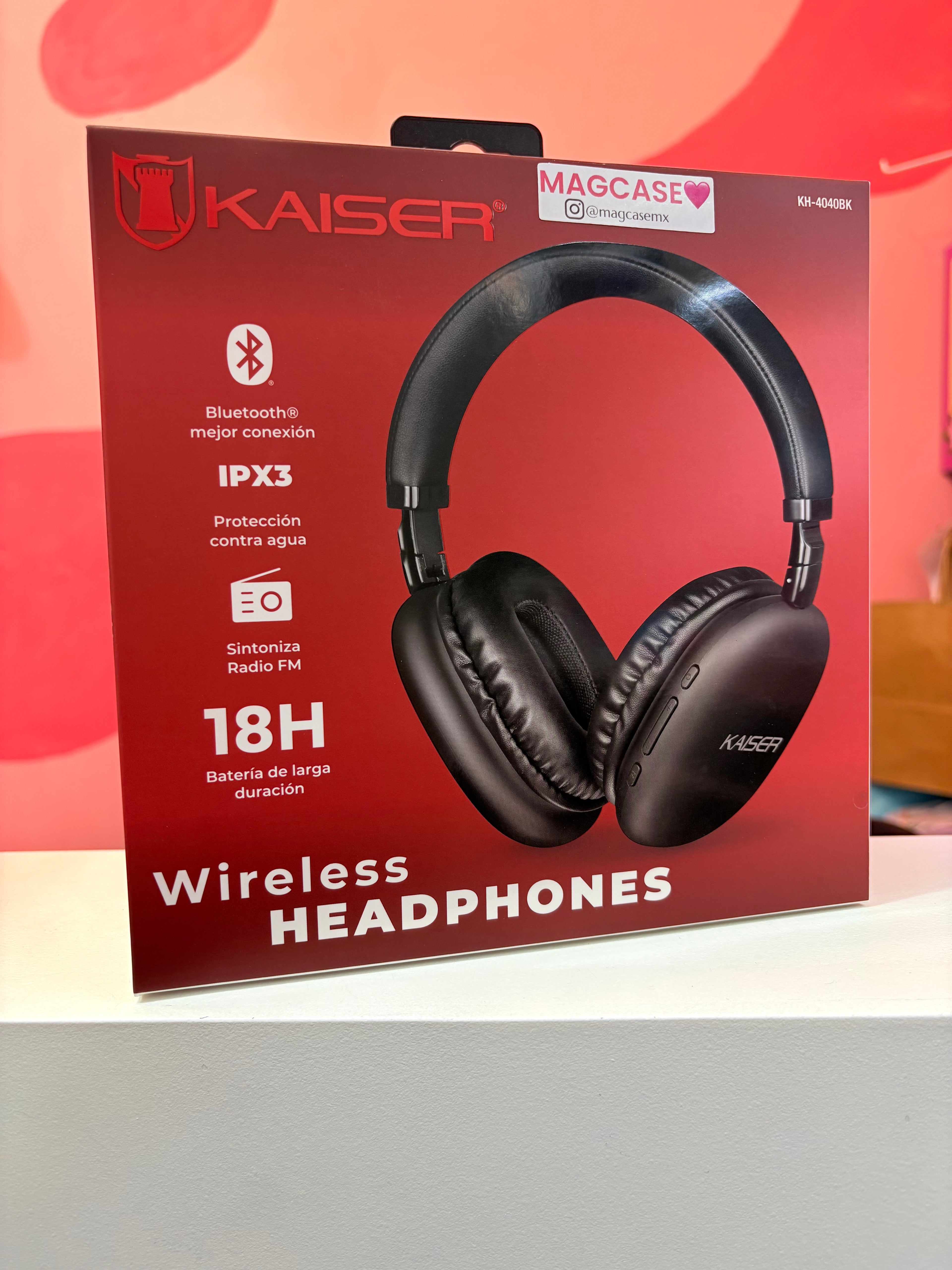 Audífonos Bluetooth de Diadema Kaiser