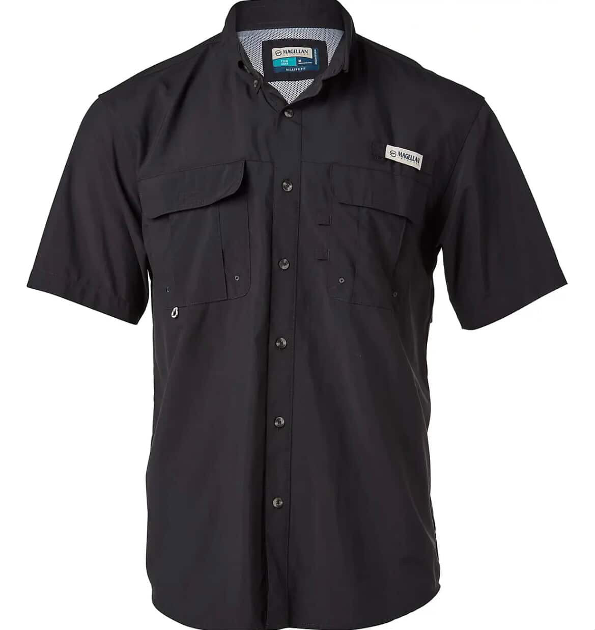 MAGELLAN | Camisa maga corta Color: Negro Talla: M