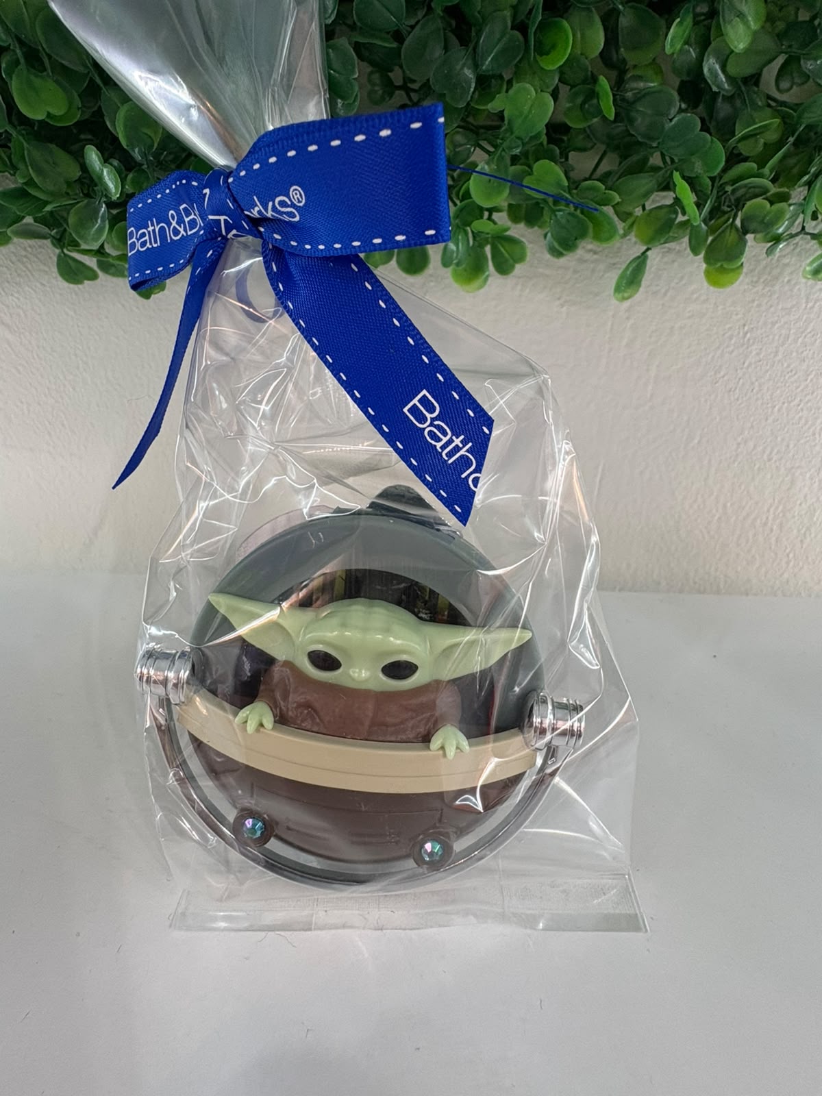 Grogu Soporte de fragancia para auto | Bath and body Works Aroma: Mahogany Teakwood