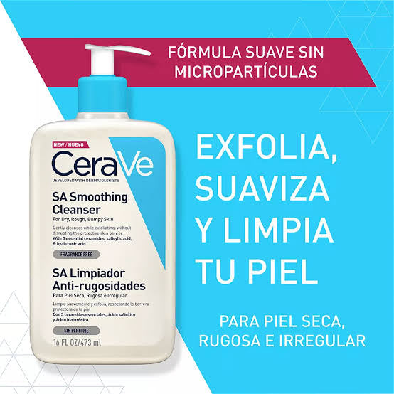 Gel Limpiador SA Anti-rugosidades PIEL NORMAL A SECA 473ml
