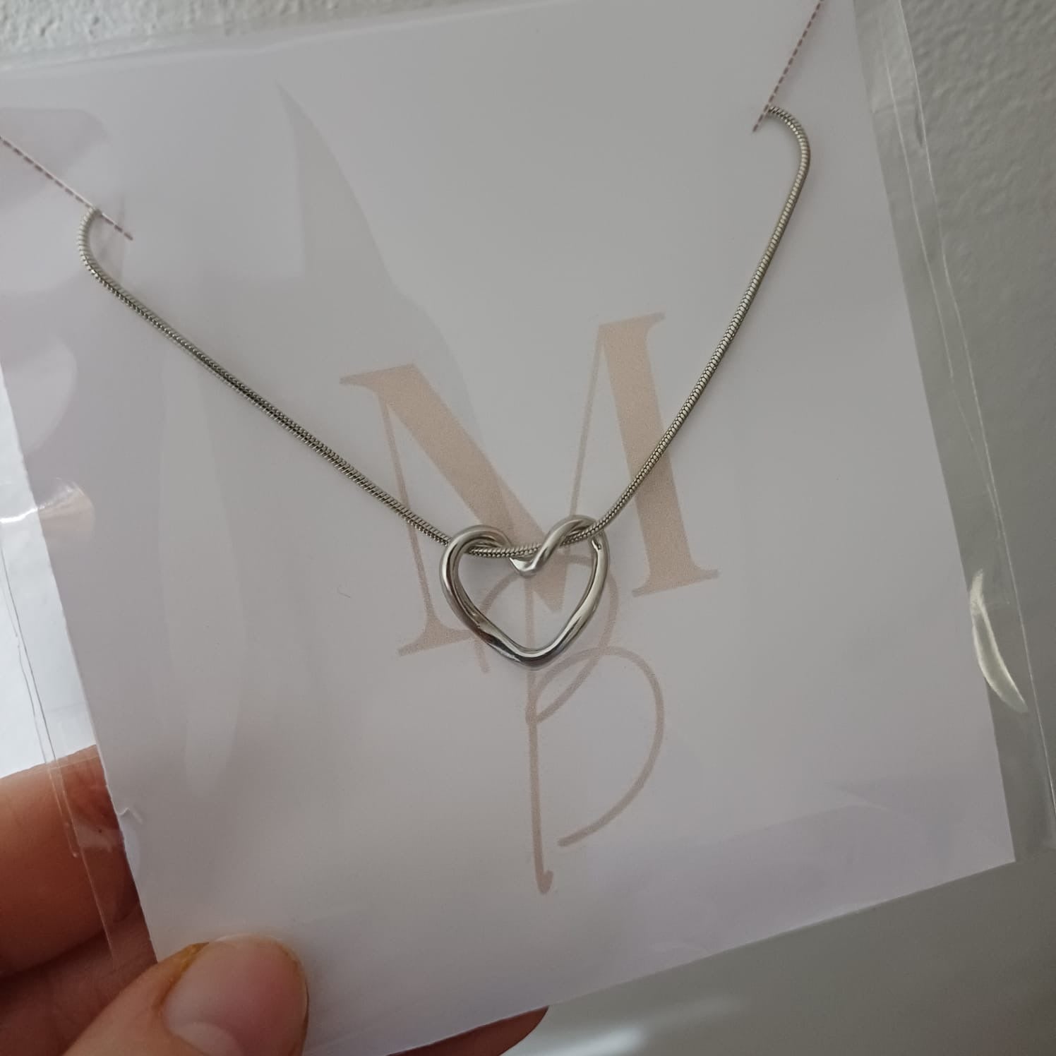 Mb-05 Collar acero inoxidable. Seleccionar opciones