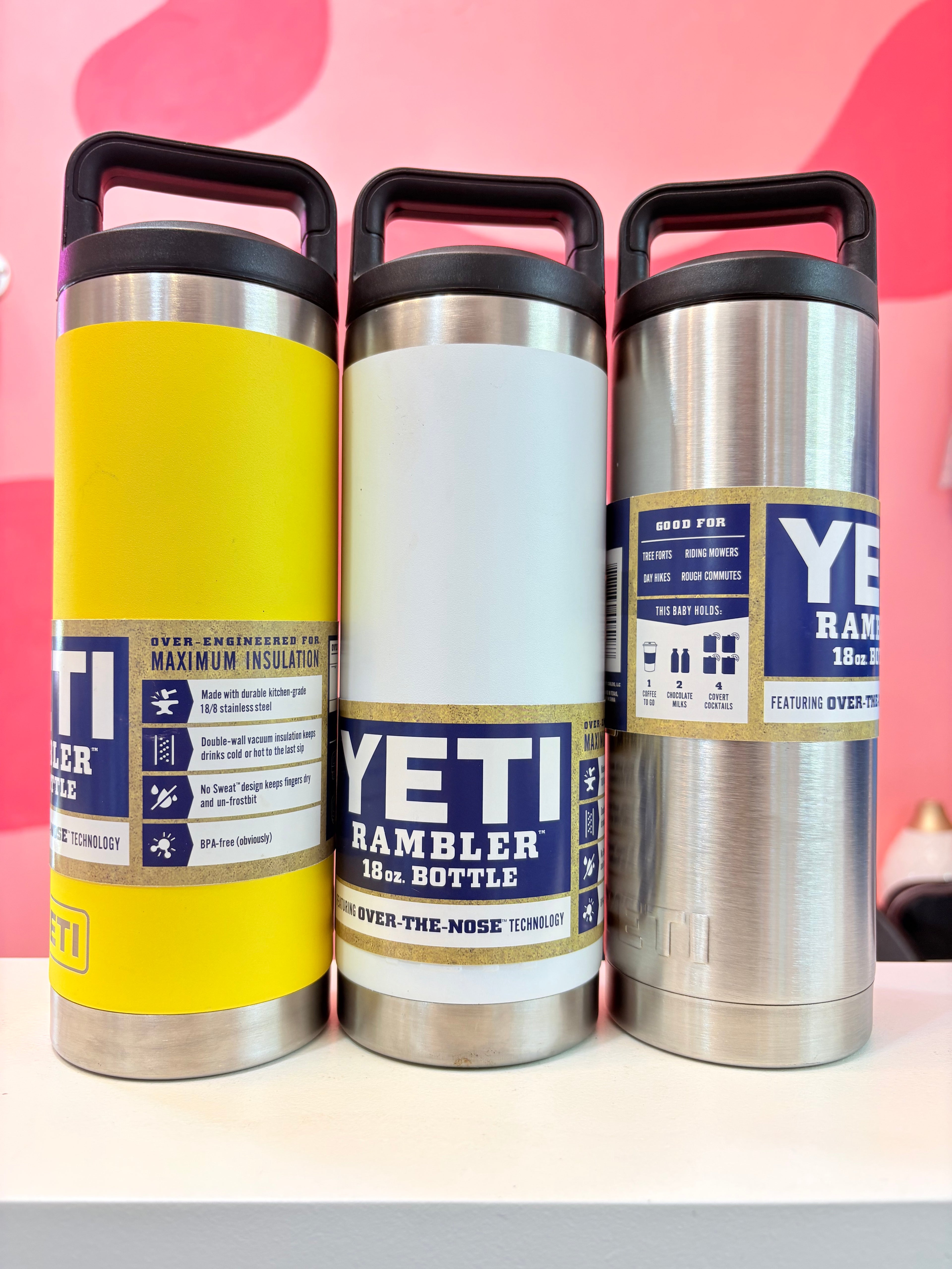 Yeti con agarradera 18oz