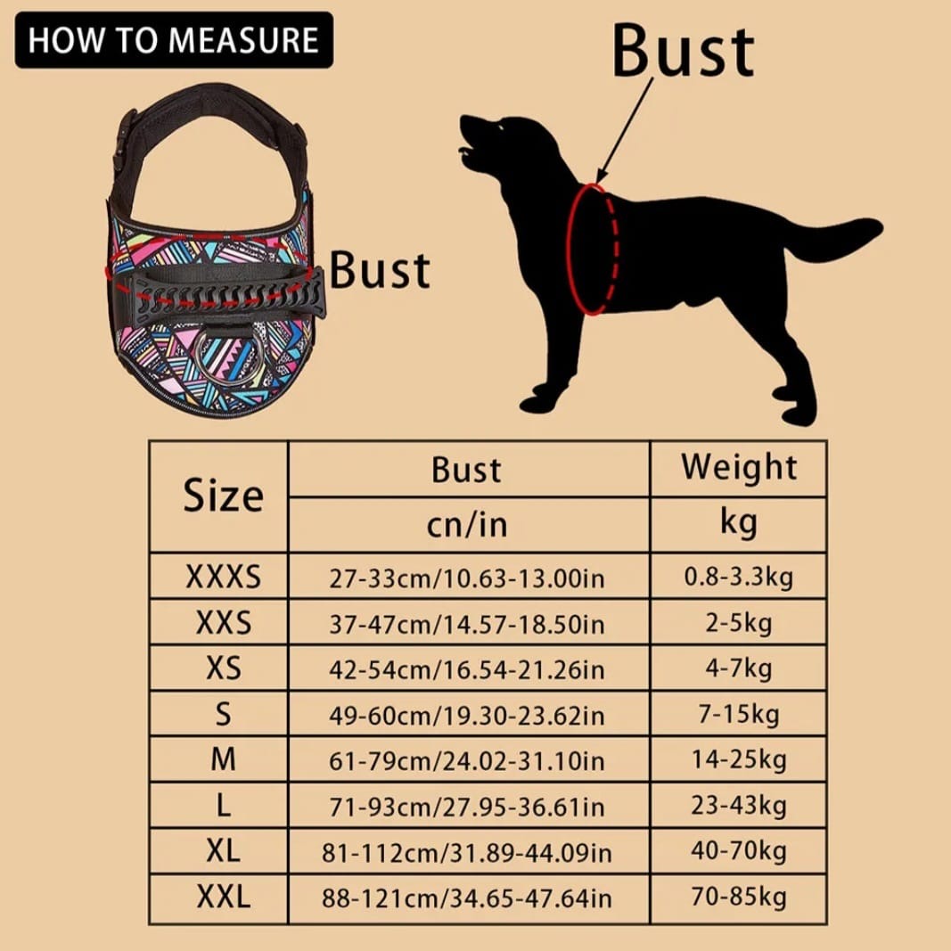 Pechera para mascota