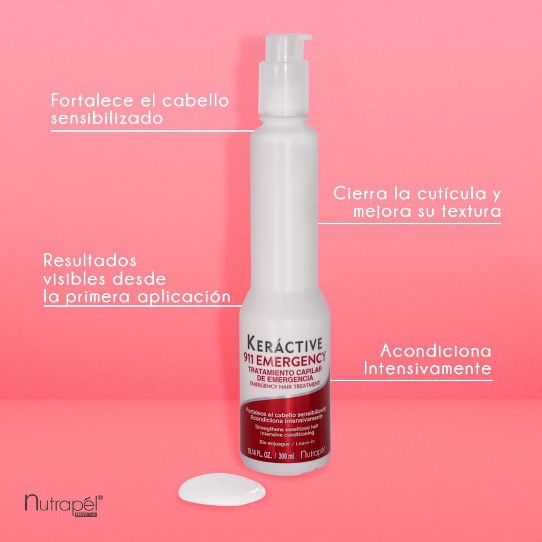 Keractive 911 TRATAMIENTO REPARACIÓN DE EMERGENCIA 🆘