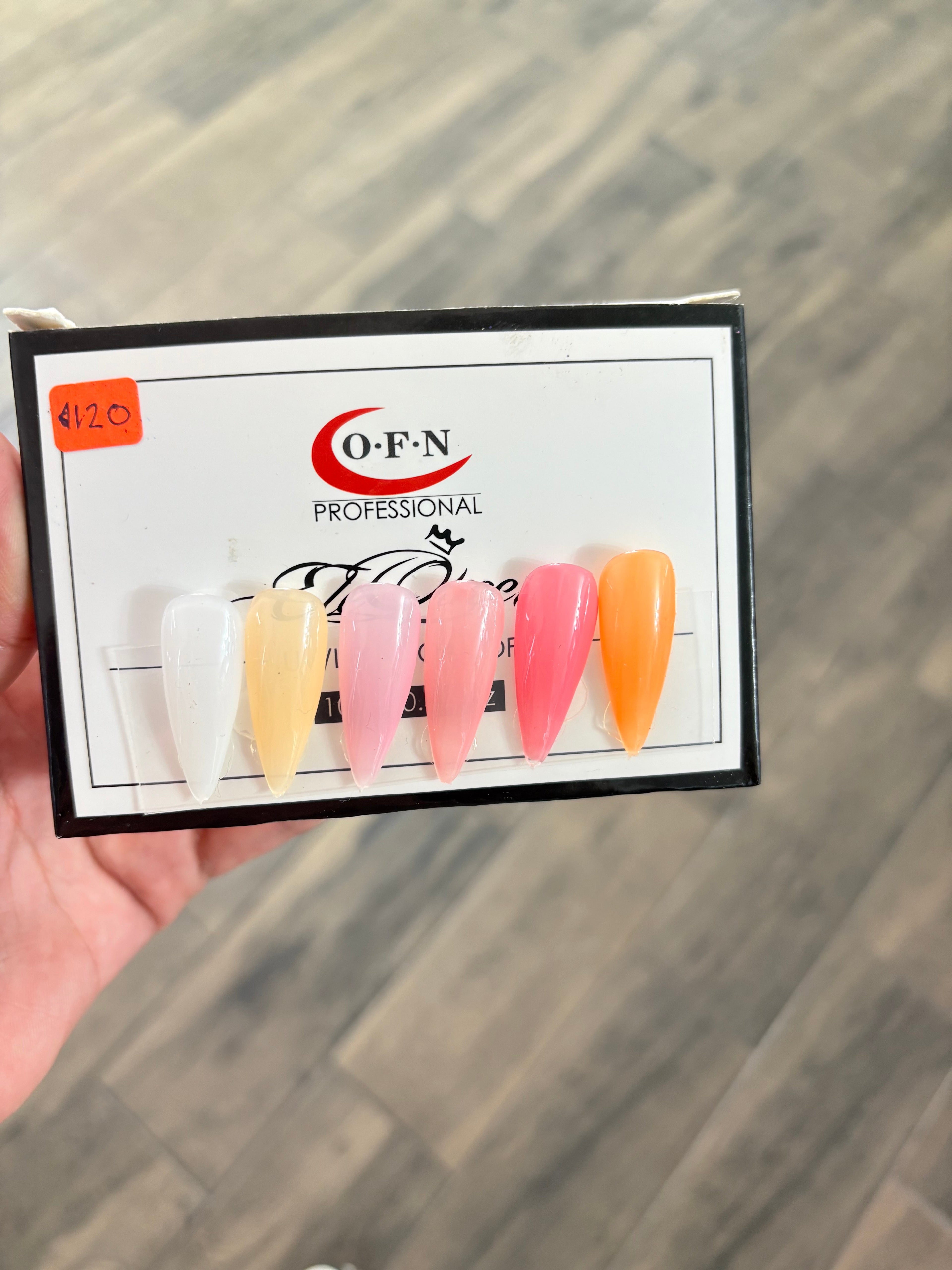 21002 Gama con 6 geles OFN