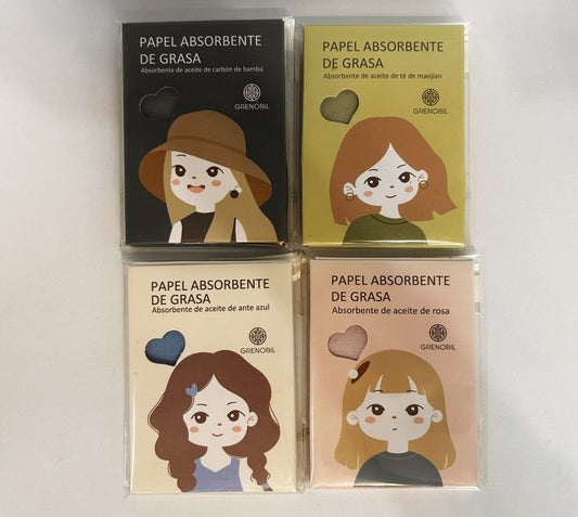 Papel absorbente de grasa