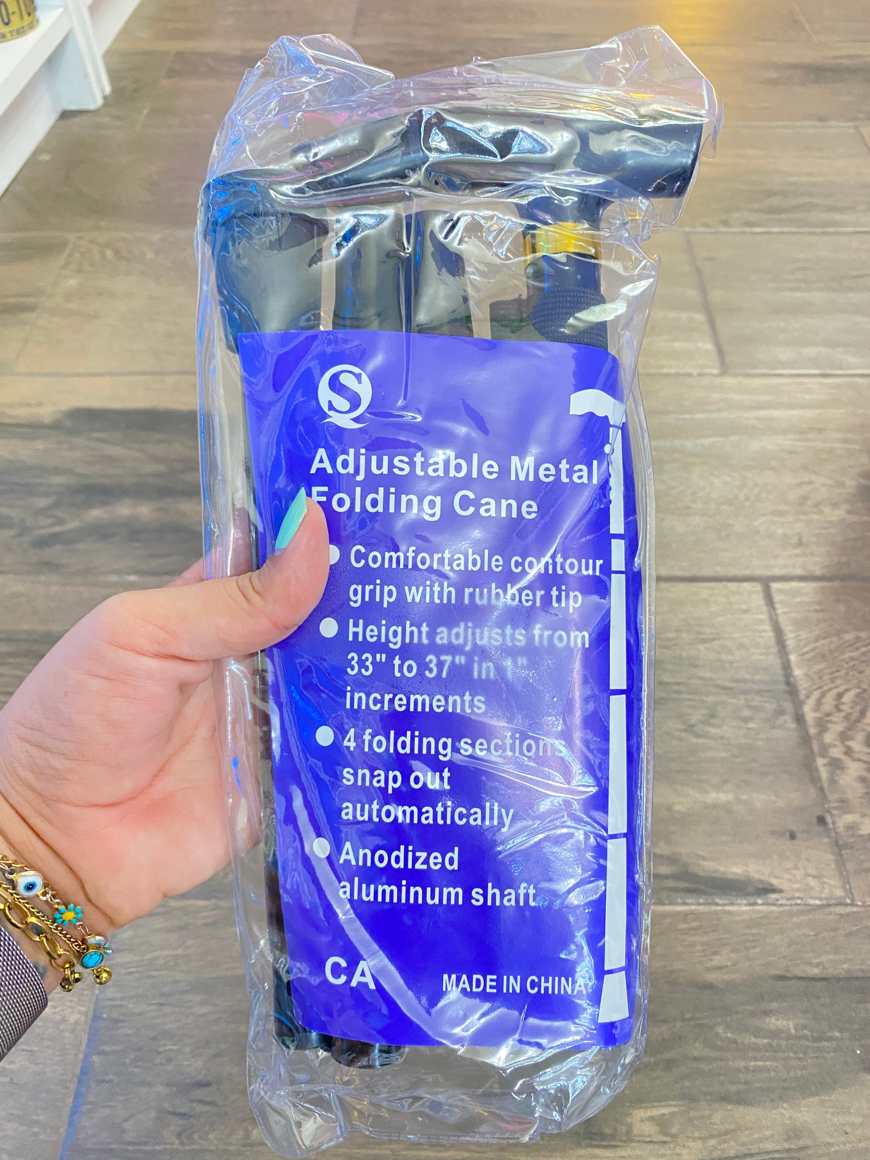 Bastón ajustable Aluminio