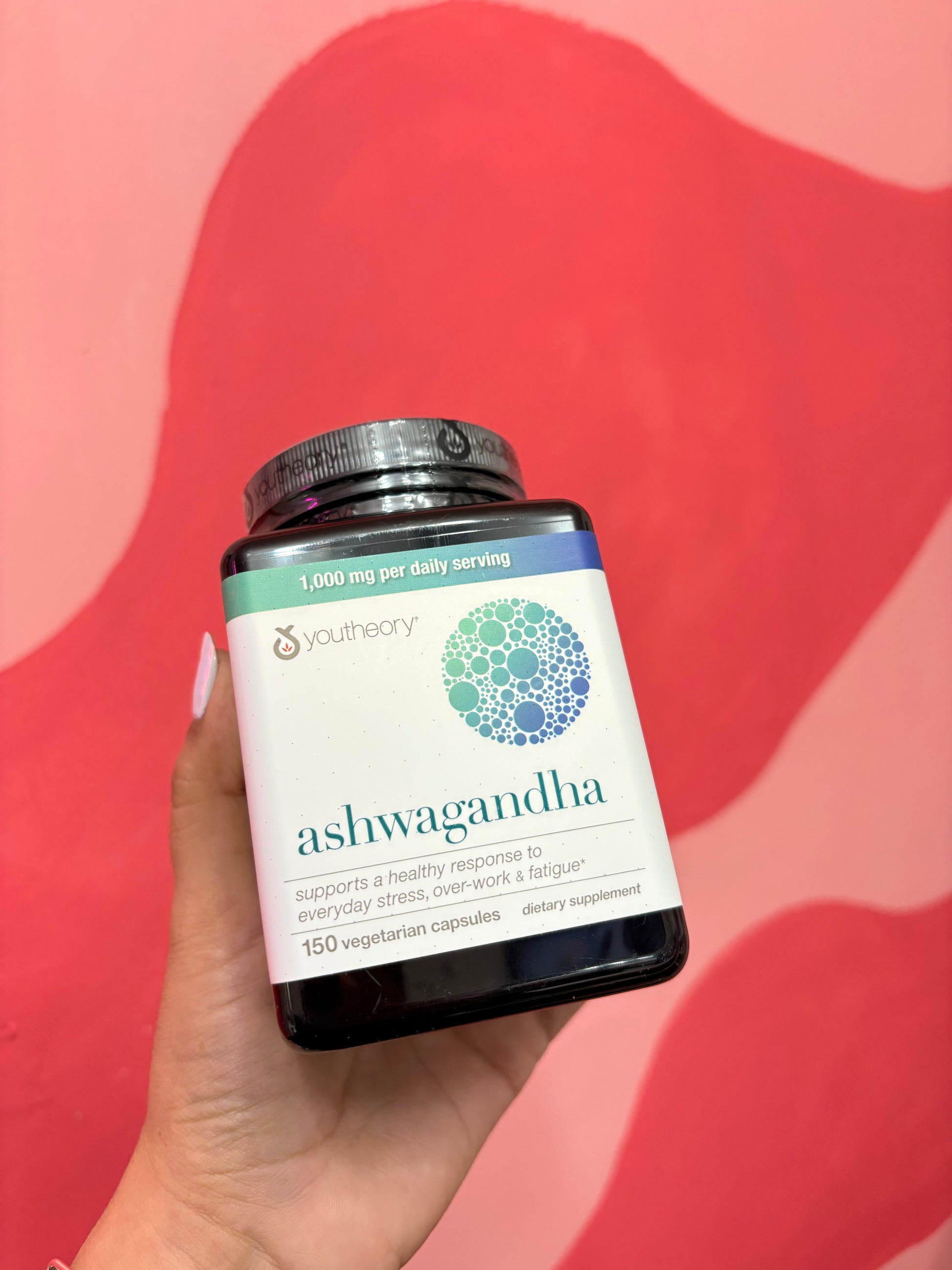 Youtheory Ashwagandha 1,000mg - 150 cápsulas
