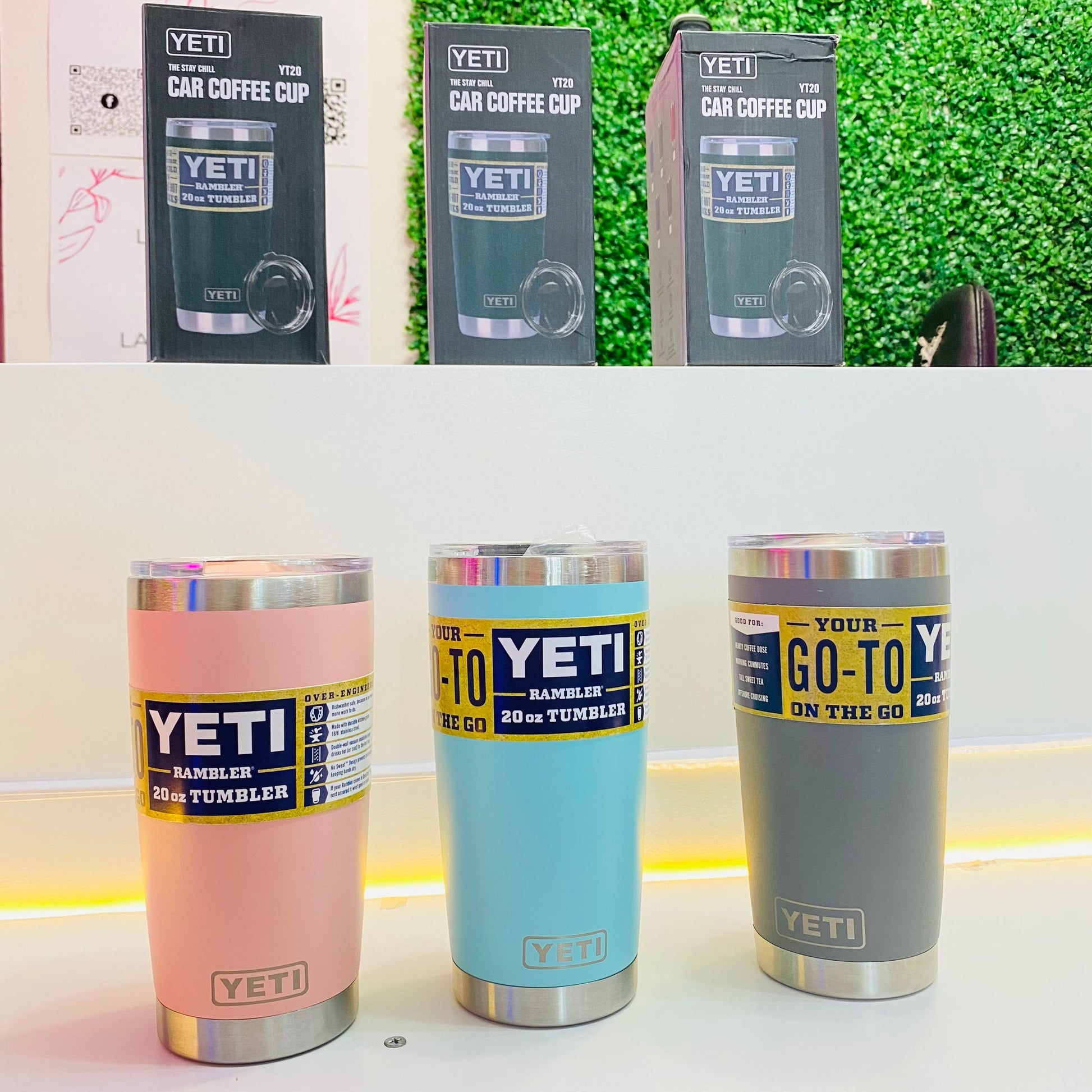 YETI ACERO INOXIDABLE 20oz / Replica