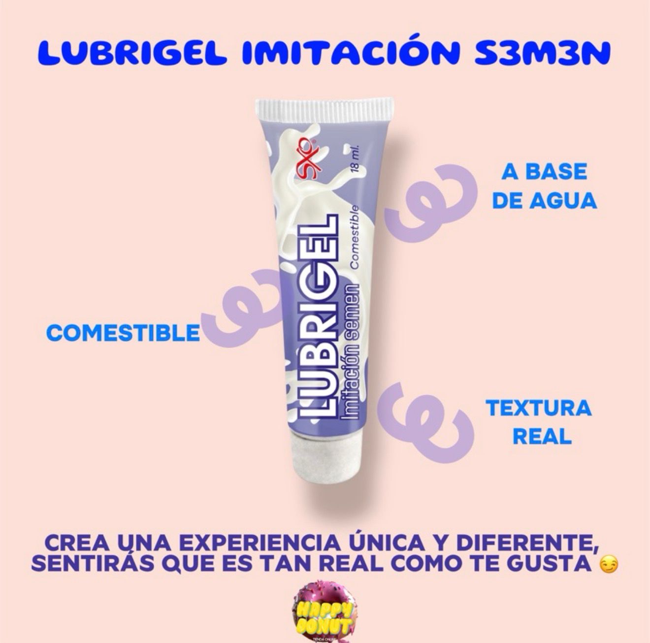 Lubrigel Imitación S3men* 18 ml