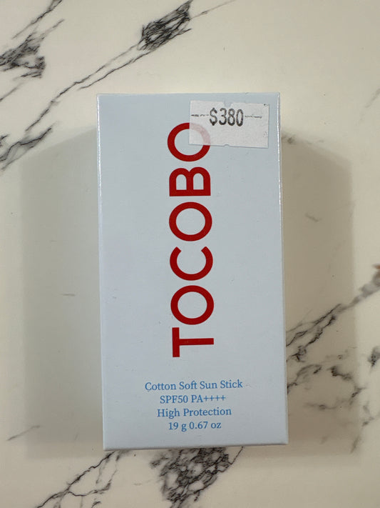 1552 TOCOBO Protector Solar En Barra Cotton Soft Spf50+ Pa+ 19g