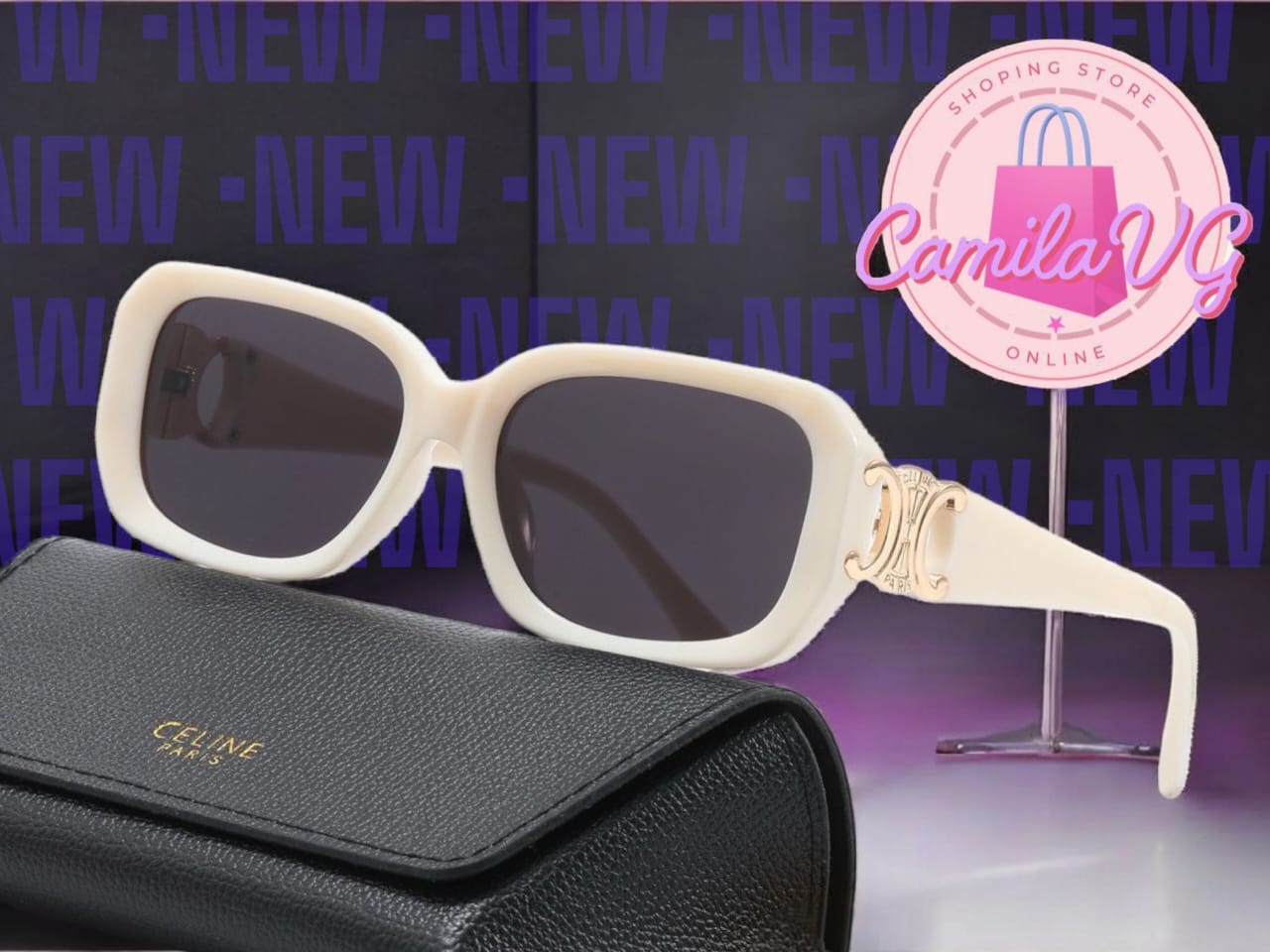 LE20 Lentes de sol Dupe CELINE - Camila VG
