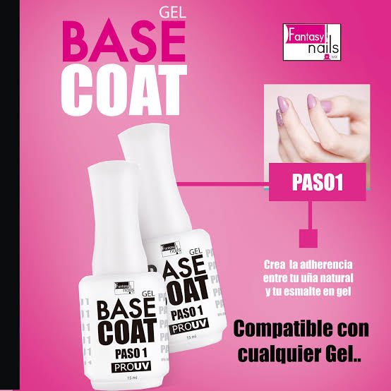 21027 BASE COAT PASO 1 FANTASY NAILS