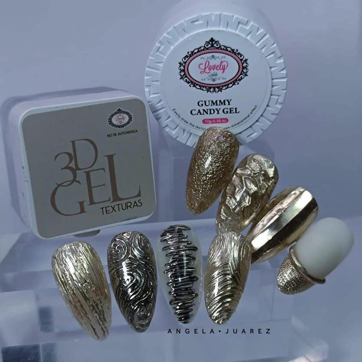 21021 GEL 3D TEXTURAS Lovely