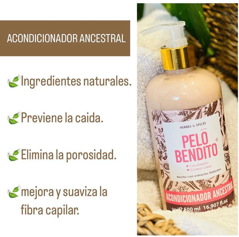 ACONDICIONADOR ANCESTRAL - PELO BENDITO 500ml