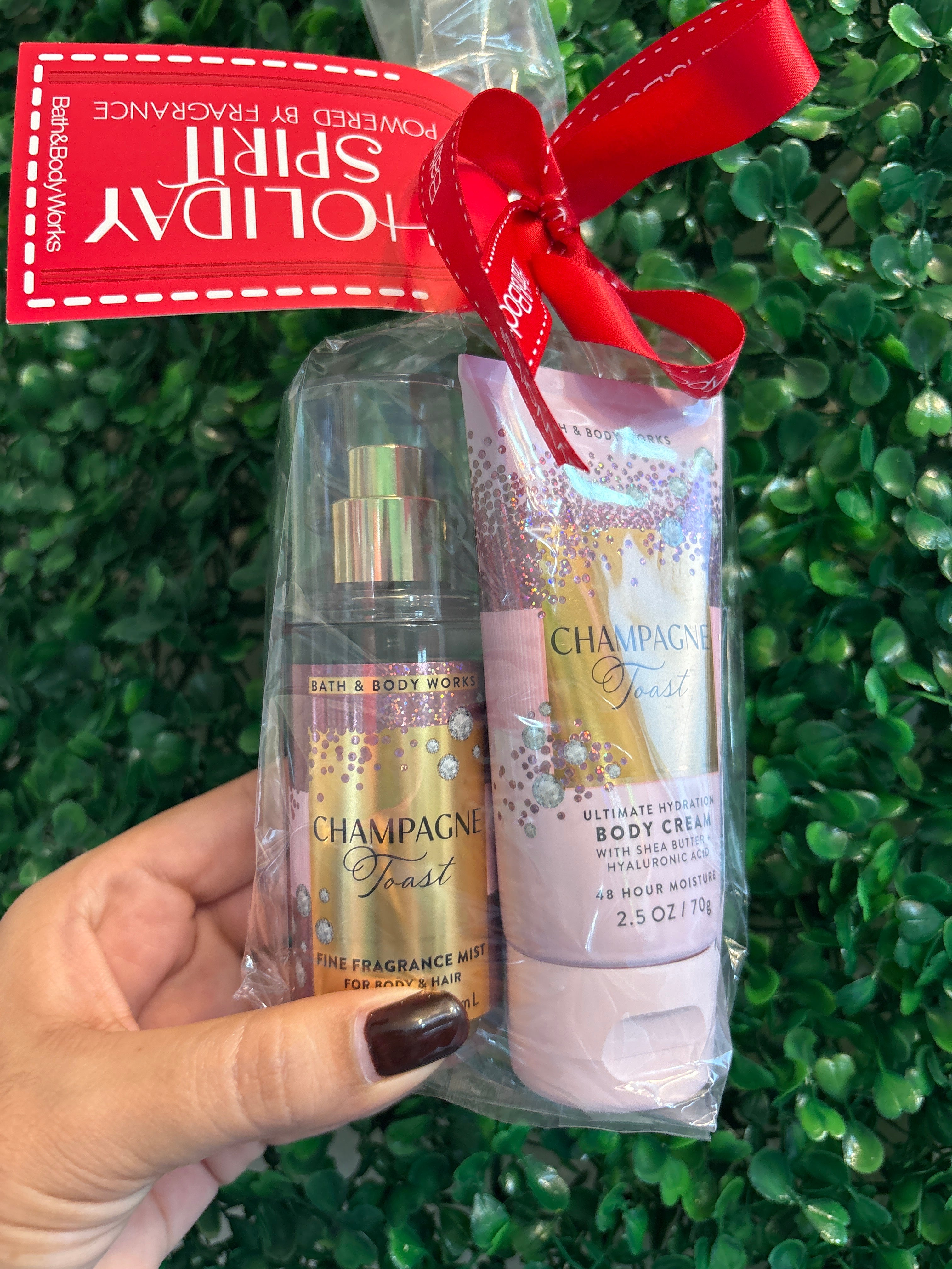 Set mini 2pz Champagne Toast ♥️ Bath&Body Works