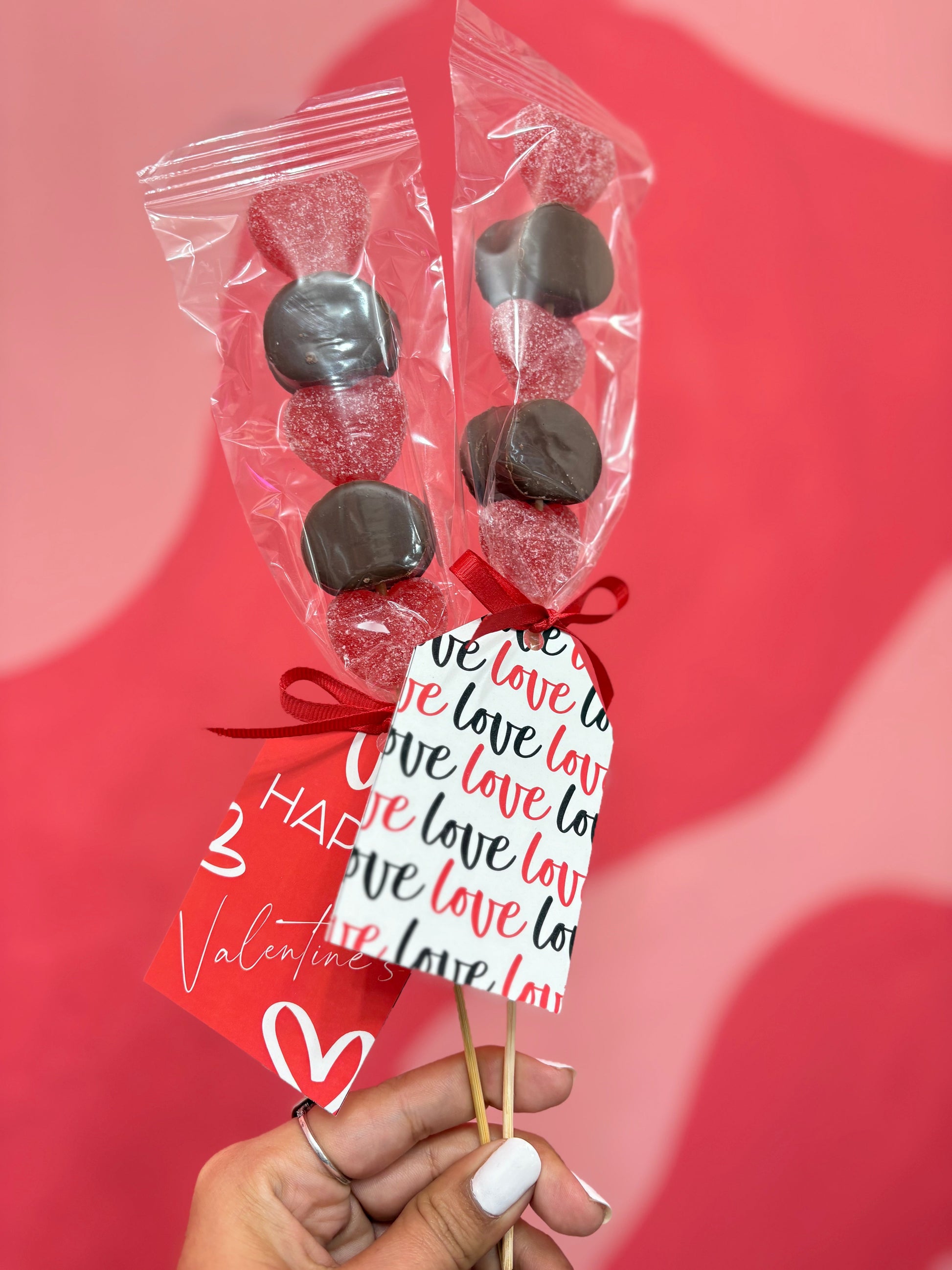 Brochetas Happy Valintine’s Day