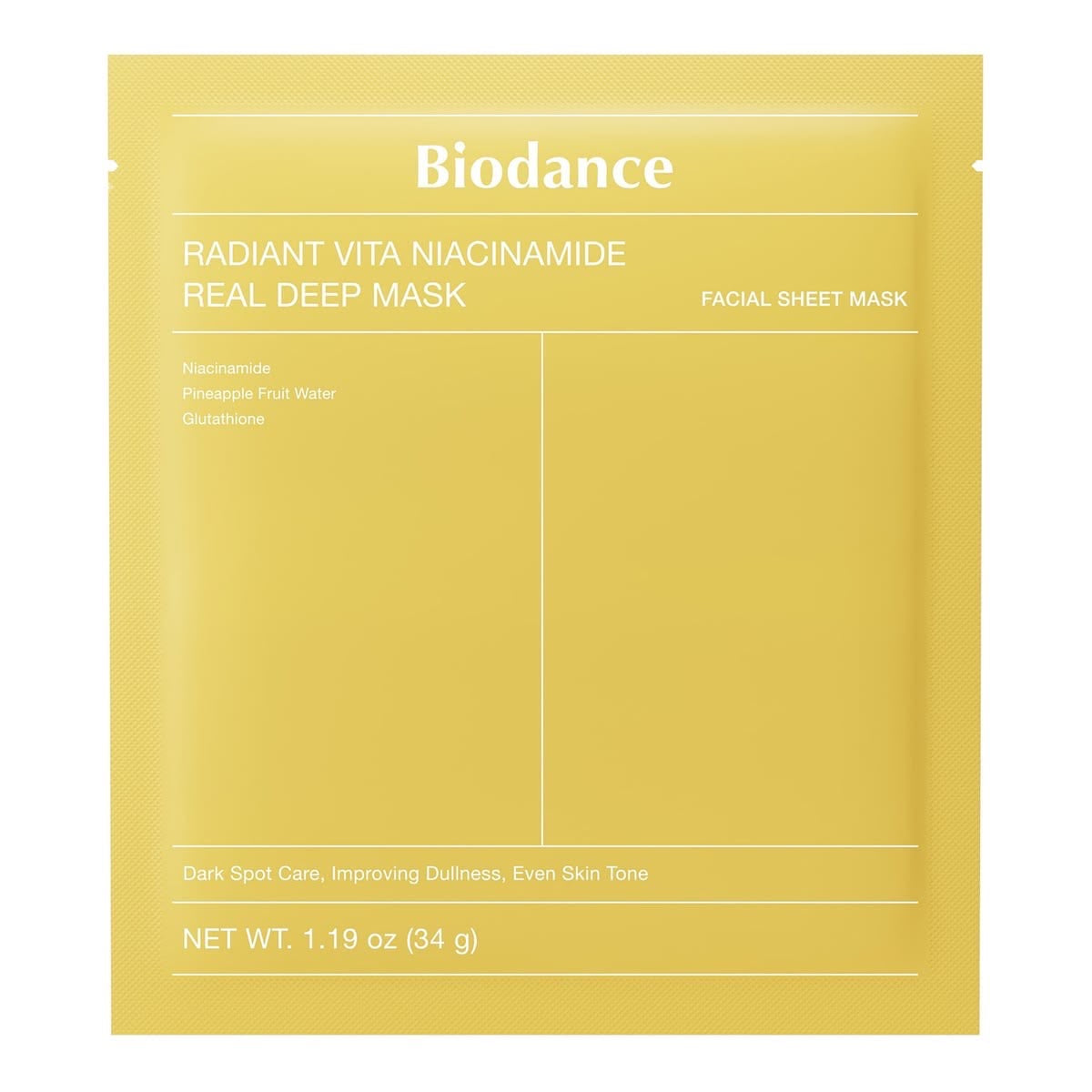 Biodance Radiant Vita Niacinamide Real Deep Mask