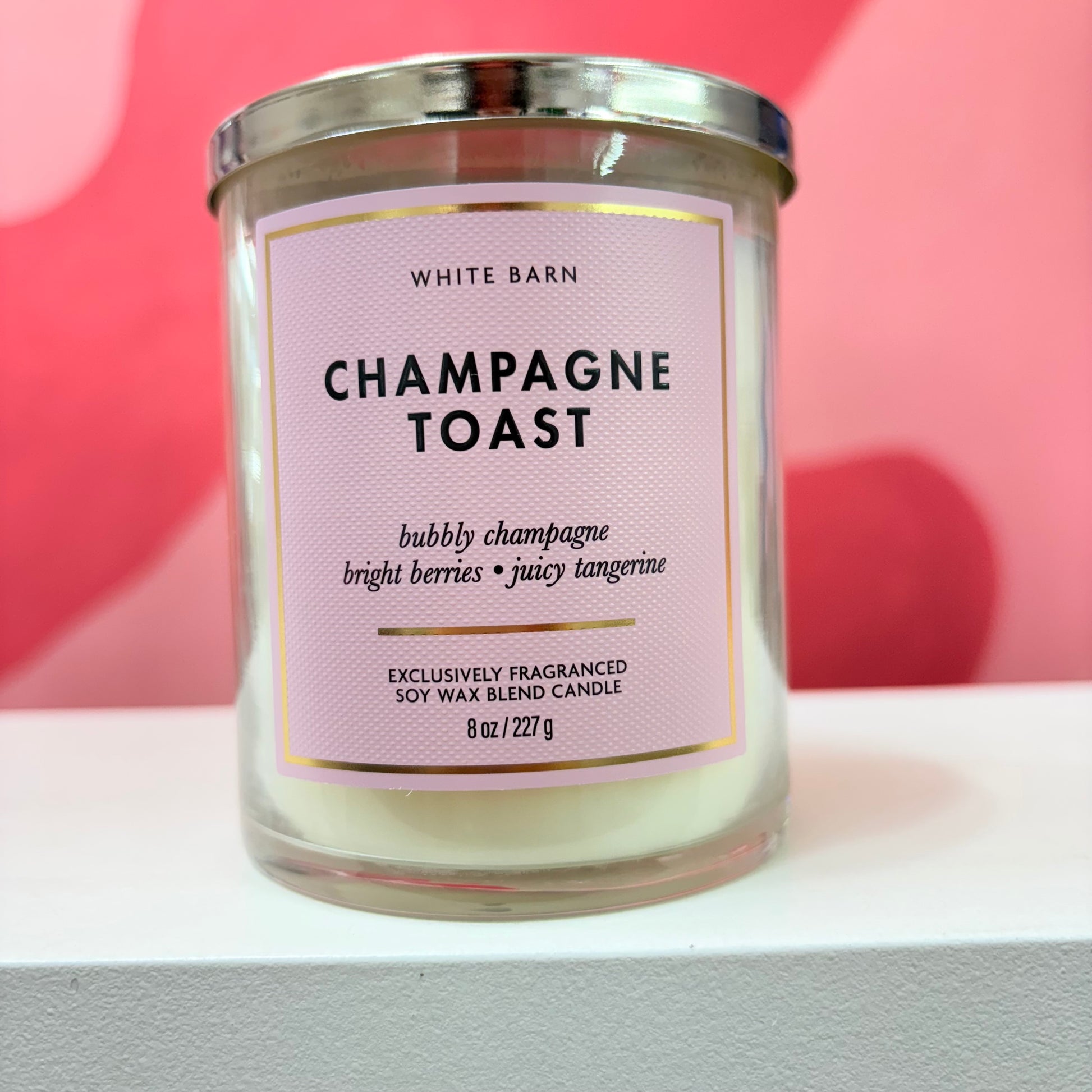 BATH&BODY WORKS | Vela 8oz CHAMPAGNE TOAST