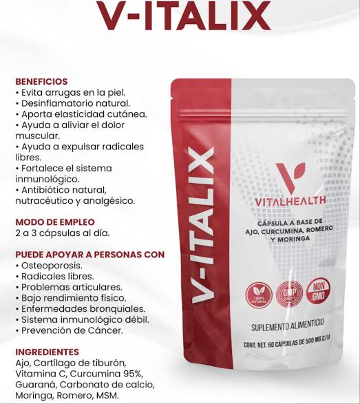 VITALIX - Fuerza celular y potenciador del rendimiento físico