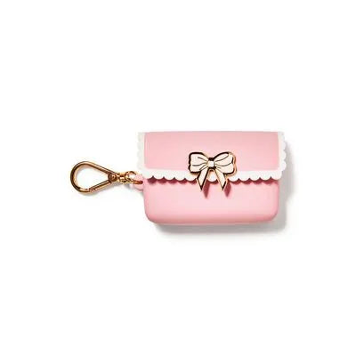 BATH&BODY WORKS | Scallop Bow Snap Case PocketBac Holder / Porta Gel - Incluye Gel Antibacterial