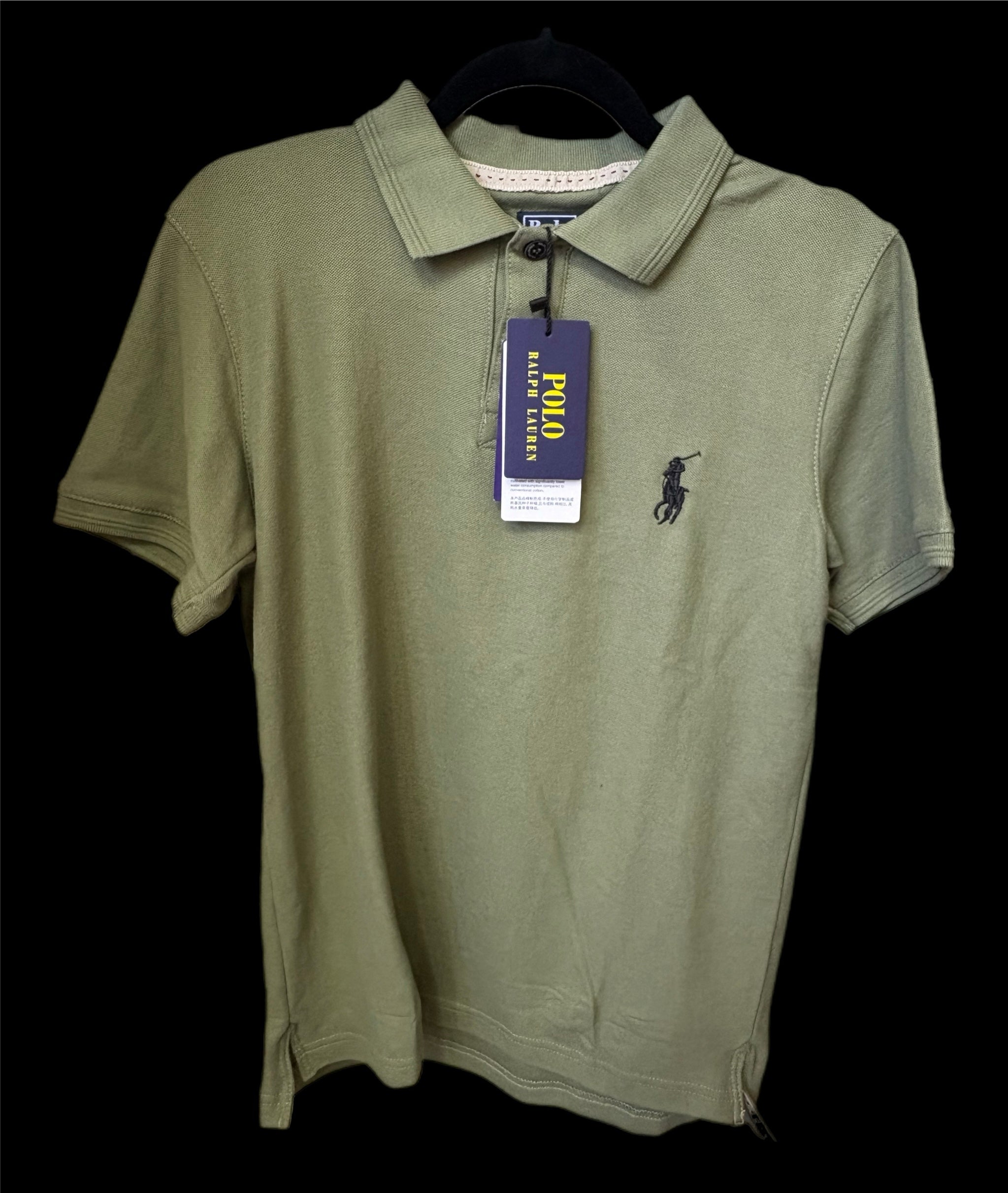 Playera tipo polo Verde Militar Talla M