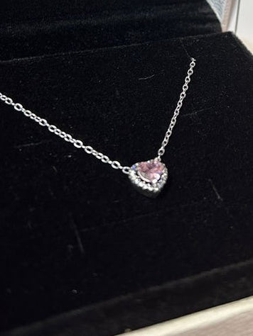 Collar Corazón estilo Pandora S925 Incluye caja y paño de limpieza.