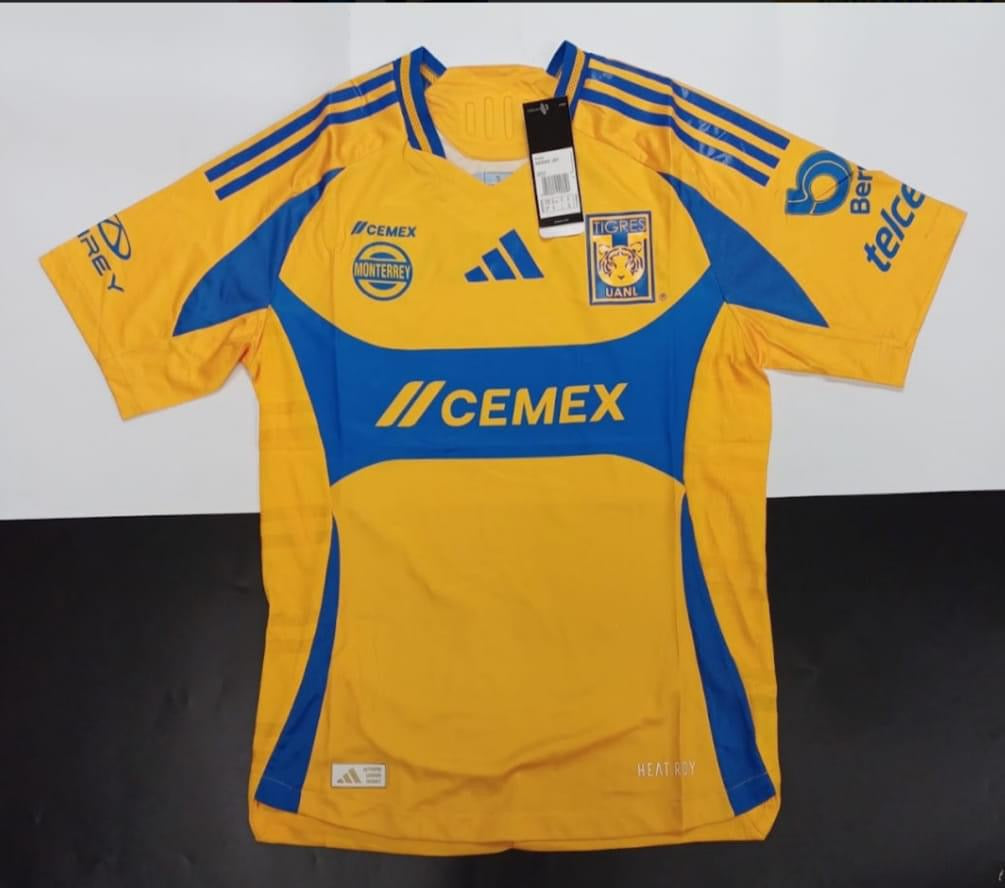 Playera Tigres Versión Jugador Local Calidad Premium - THAI