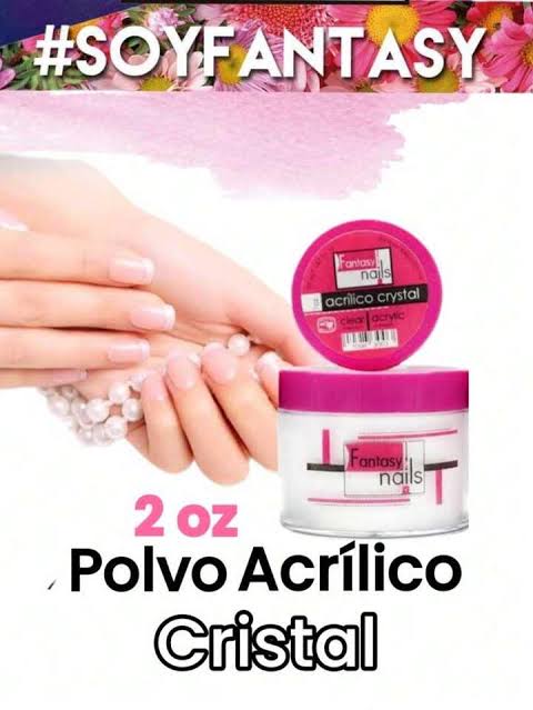 21060 Polvo Acrílico Cystal  2 oz Fantasy Nails