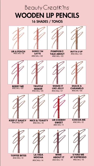 LÁPIZ DELINEADOR DE LABIOS - Beauty Creations