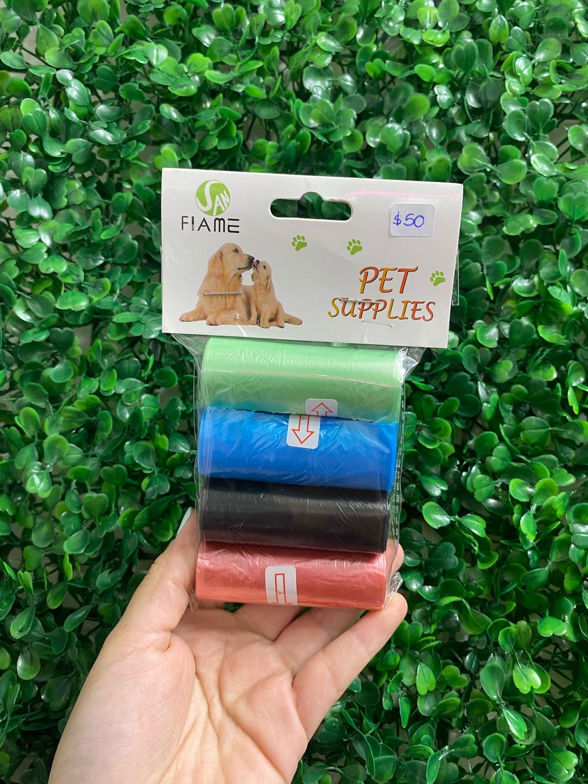 Bolsas desechables paquete