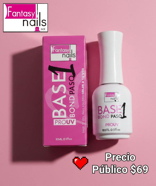 21027 BASE COAT PASO 1 FANTASY NAILS