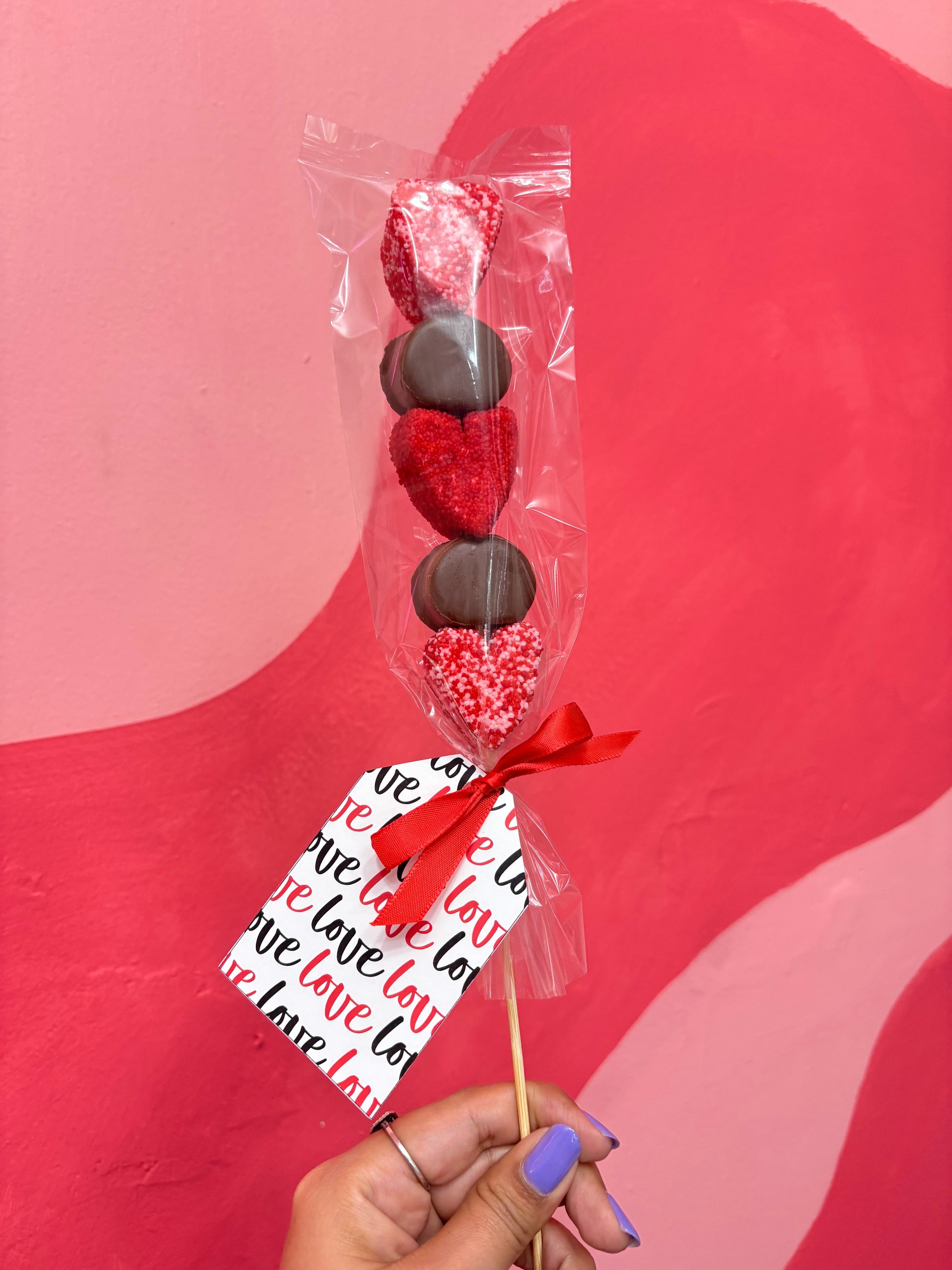 Brocheta Bombones Happy Valintine’s Day