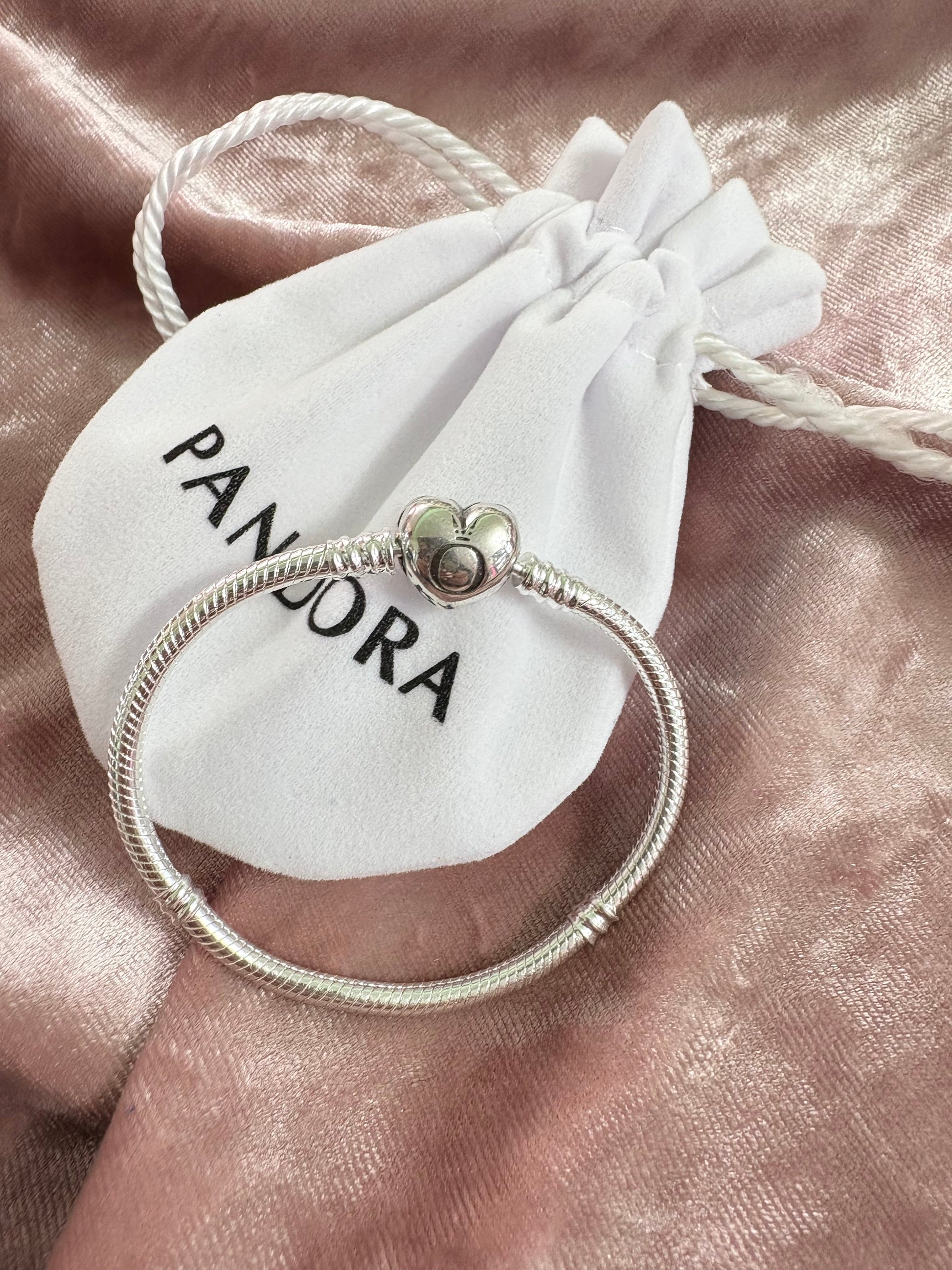 PL01 Brazalete estilo Pandora  Calidad Premium