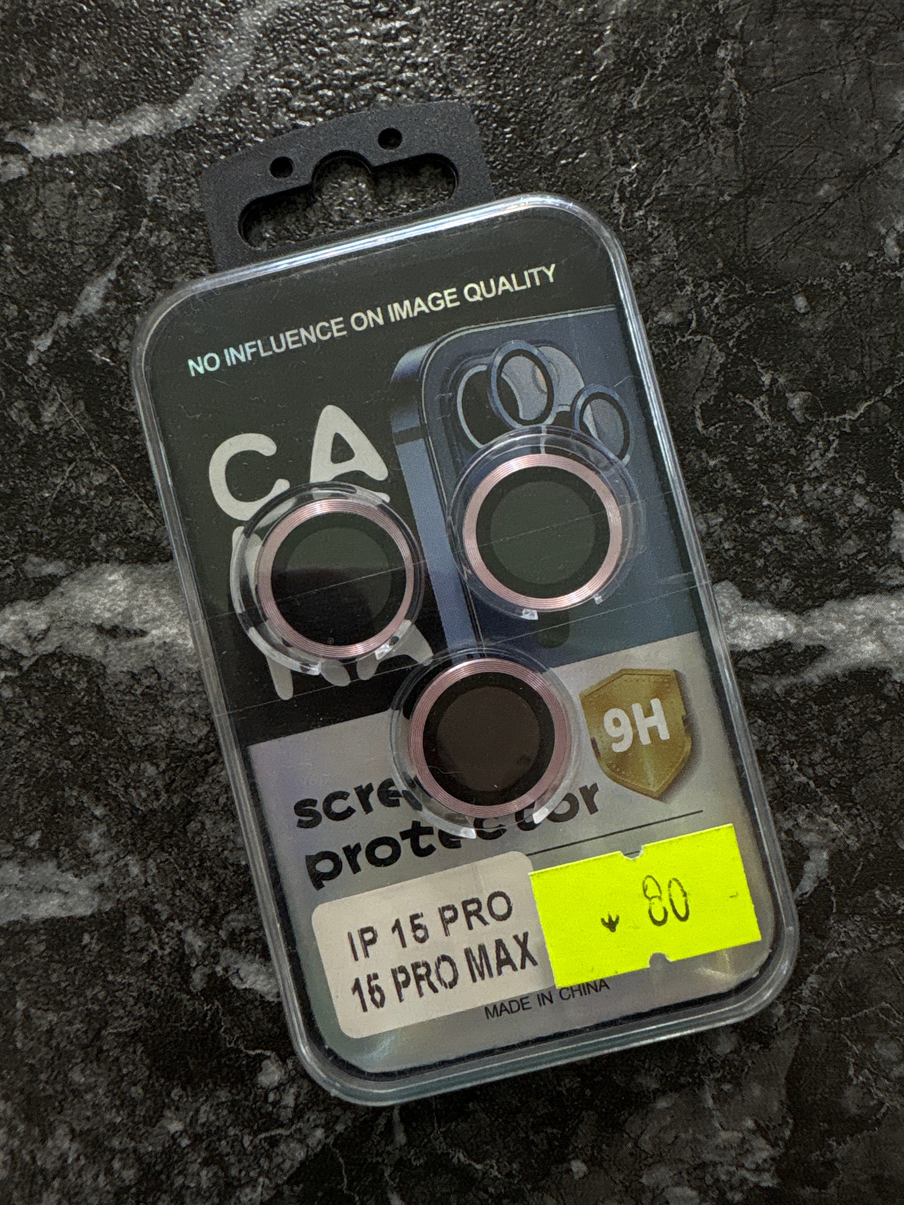 Protector de cámaras para iPhone