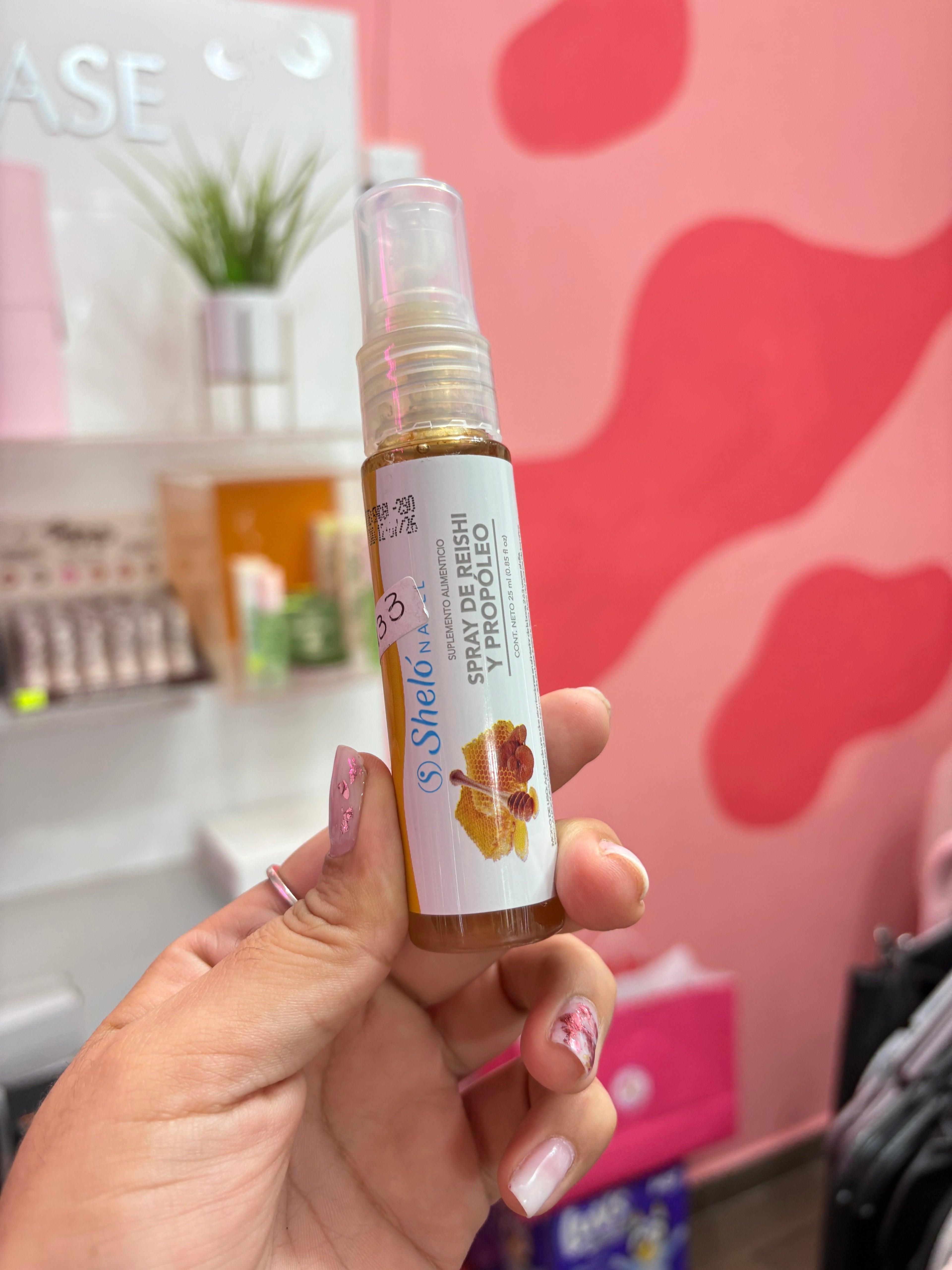 Spray de Reishi y propoleo Sheló Nabel