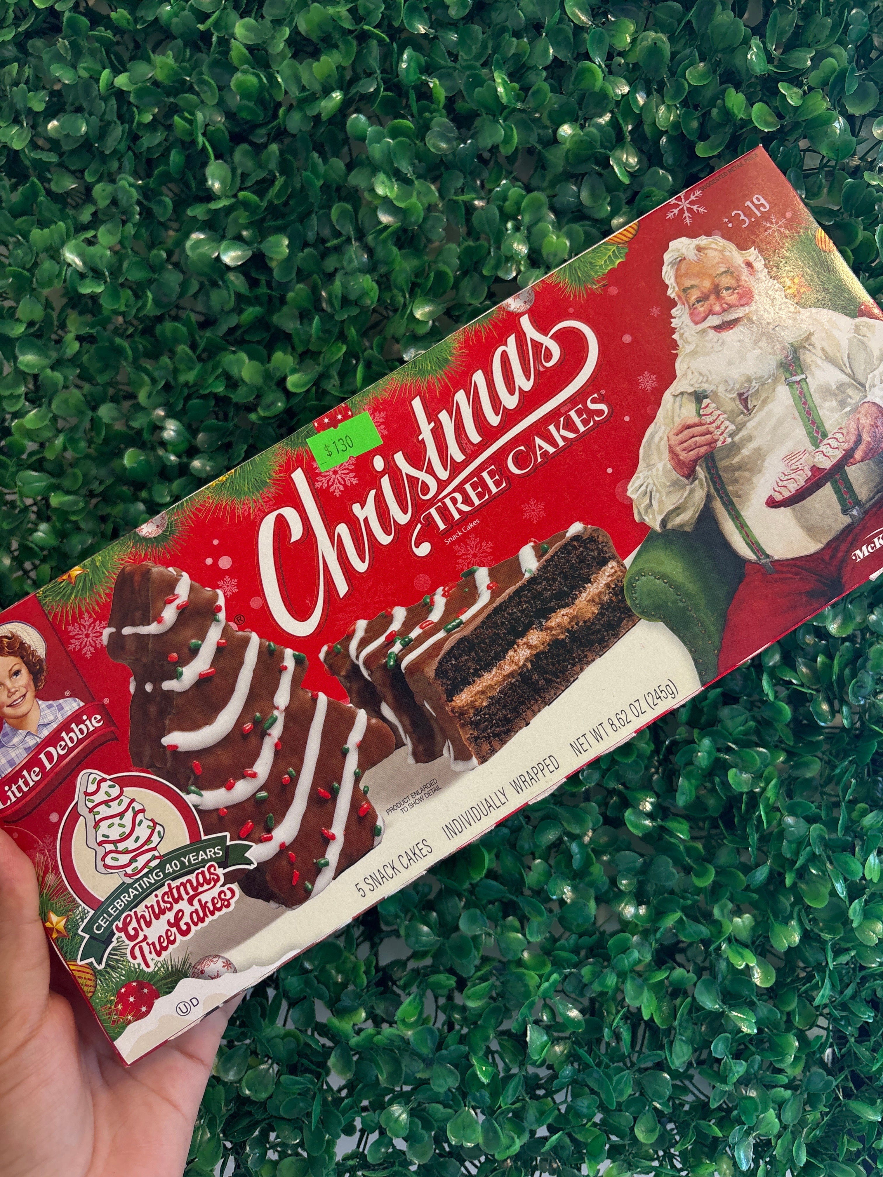 Pastelitos de Árbol de Navidad. 245g