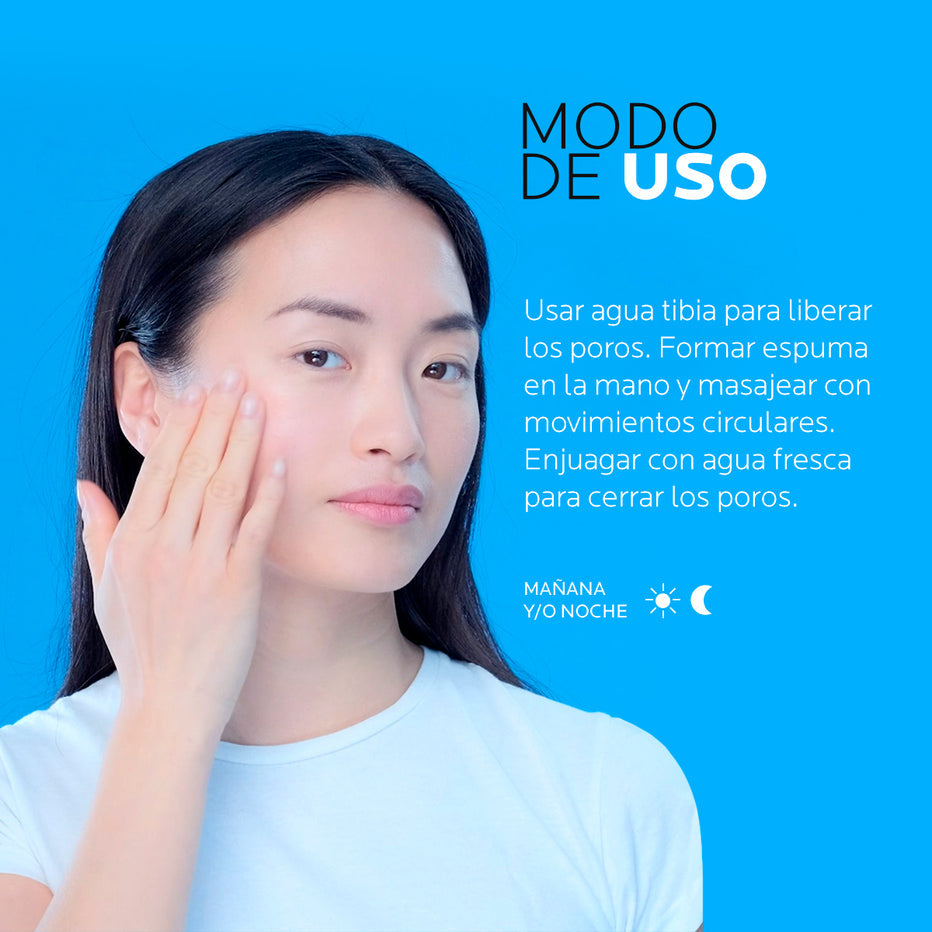 La Roche-Posay Effaclar Gel Espumoso Purificante Limpiador facial para piel grasa y sensible 50ml