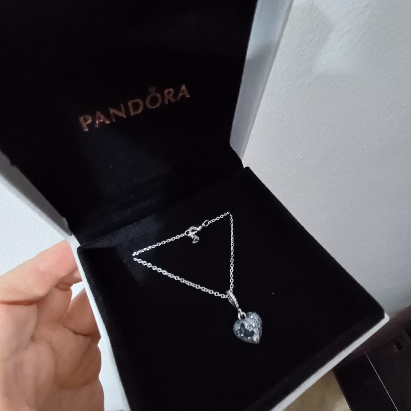 9023-1 Collar estilo Pandora  Incluye caja y paño de limpieza
