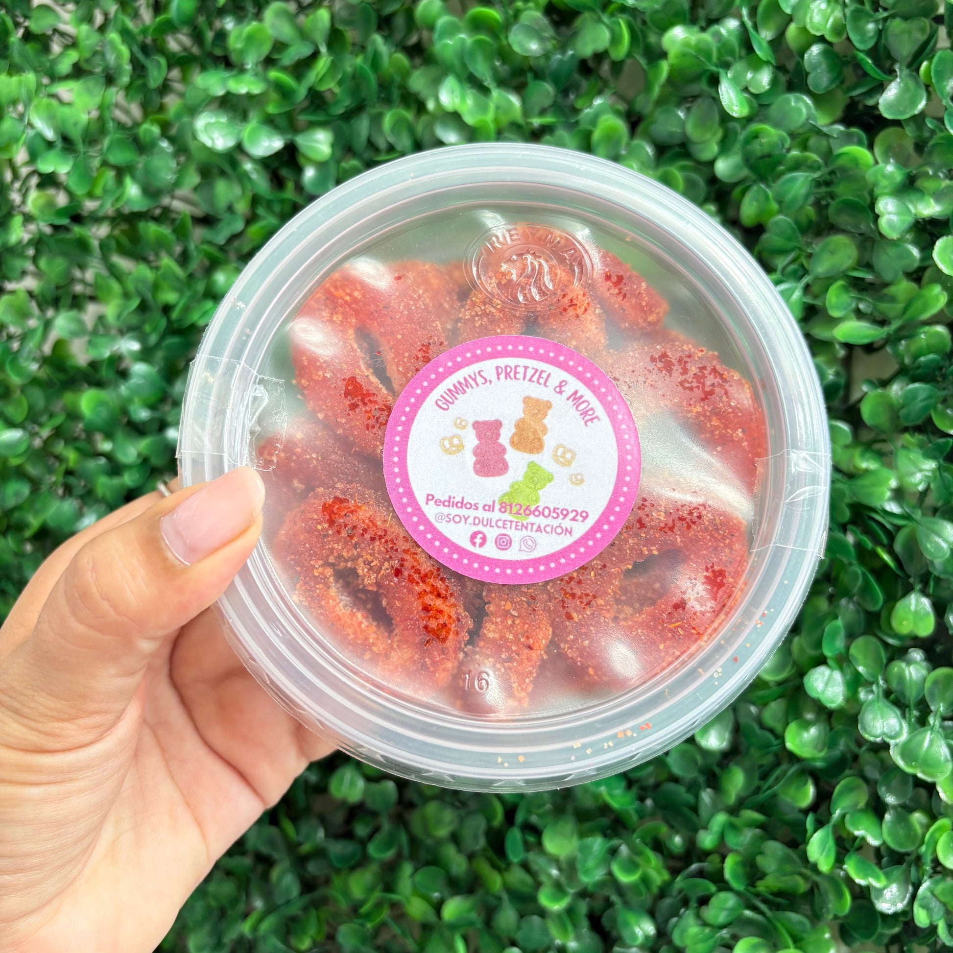 Gomitas de aros de sandia enchilados 200gr