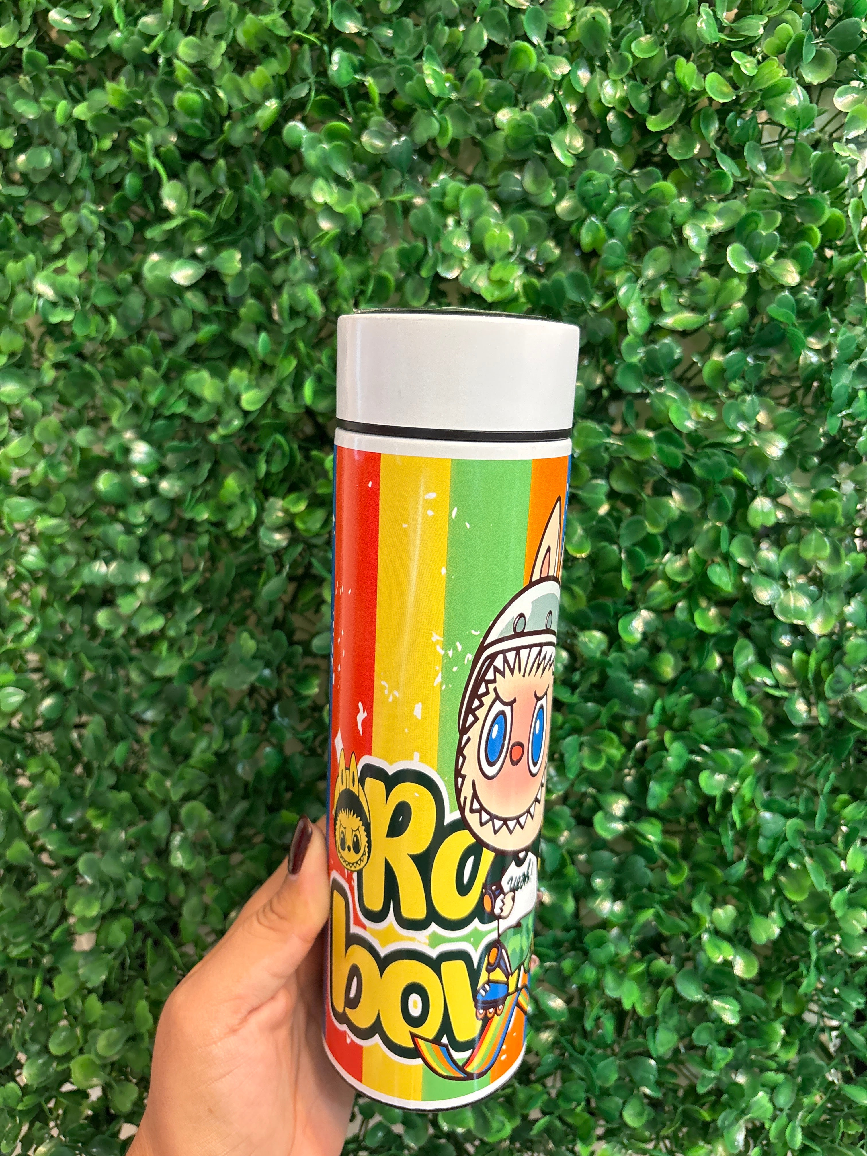 Termo Labubu con indicador led de temperatura