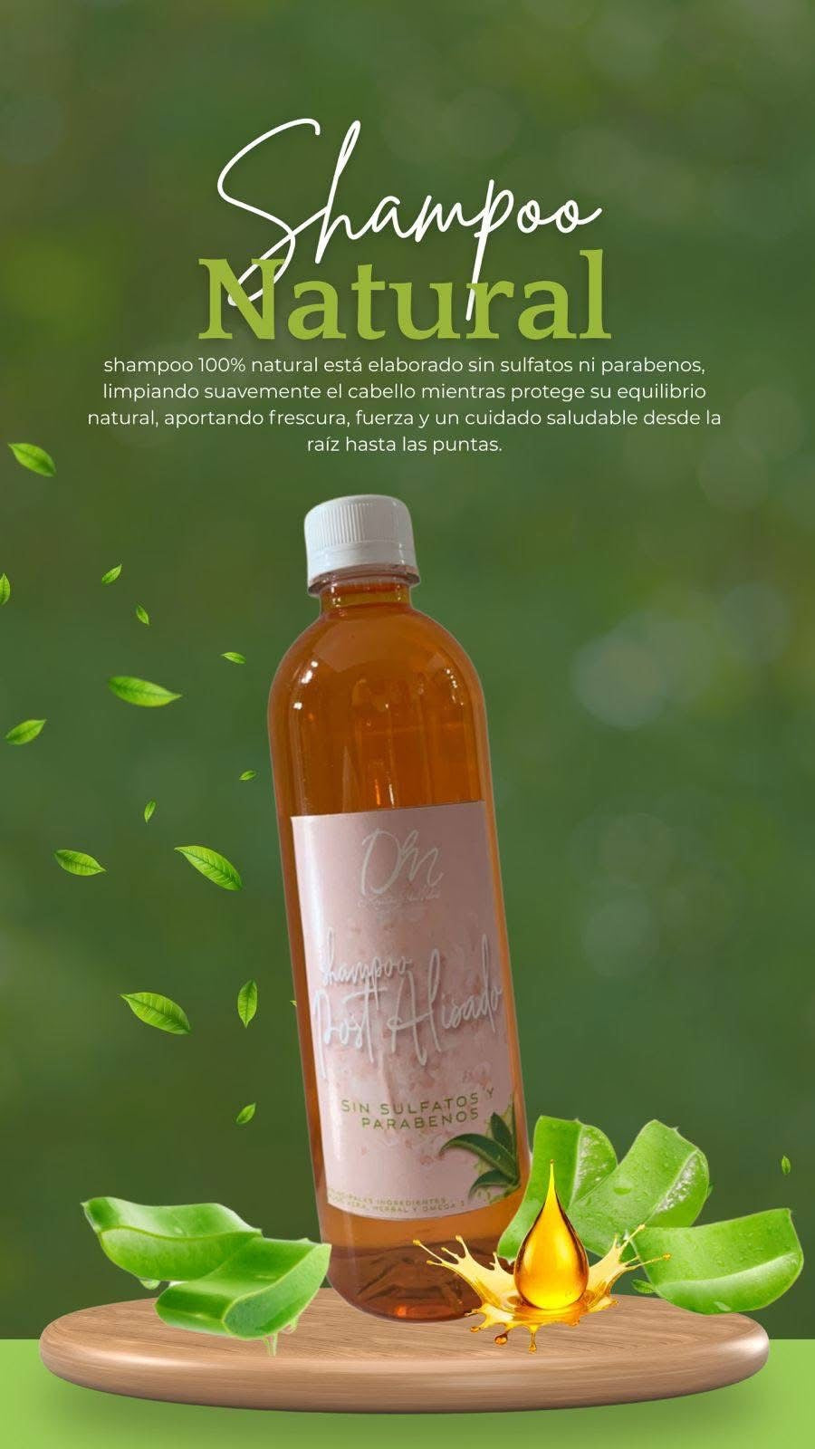 🌱💛 Shampoo sin sulfatos 500ml c/u