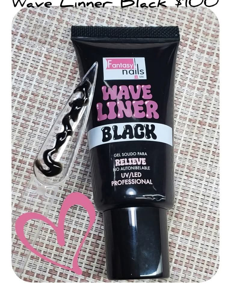21123 Gel sólido para relieves Fantasy Nails Wave Liner