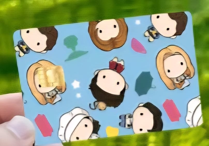 Skin para Tarjetas 💳 con 4 adhesivos