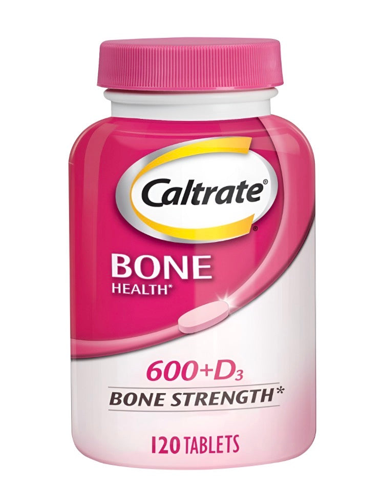 Caltrate 600 Plus D3 Bone Strength -- 120 Tablets