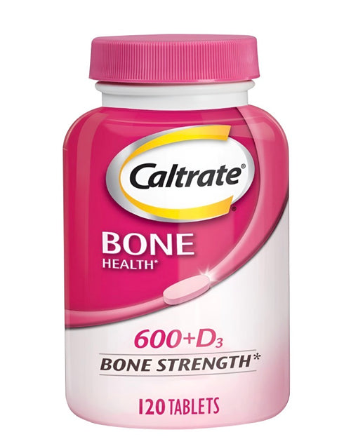 Caltrate 600 Plus D3 Bone Strength -- 120 Tablets